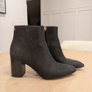 Kate Spade Elegant Black Ankle Boots